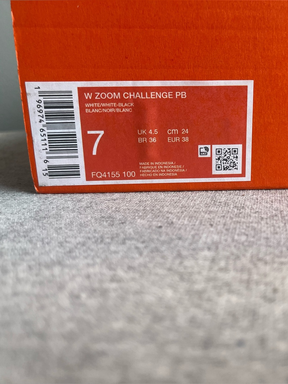 Nike Zoom Challenge Pro Hard Court White Women's Shoe Size 7 FQ4155 100 - Picture 11 of 12